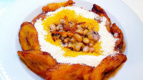 The Original Ghanaian Beans And Plantain Recipe. Vegan Af...