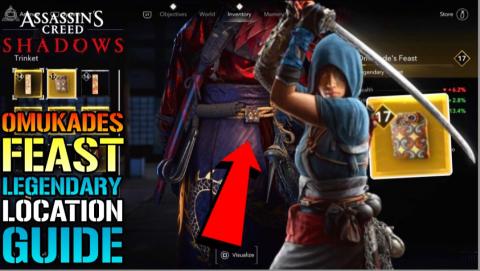 Assassin's Creed Shadows: "Omukade's Feast" Legendary Tri...