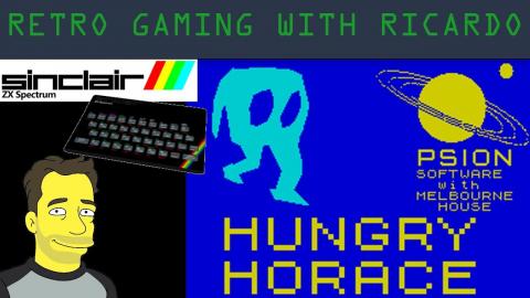 Classic RetroGaming Hungry Horace on the Sinclair ZX Spec...
