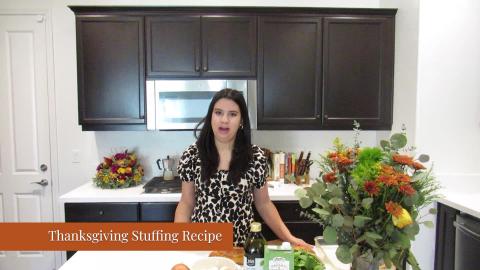 The Best Thanksgiving Stuffing with a Mediterranean Twist...
