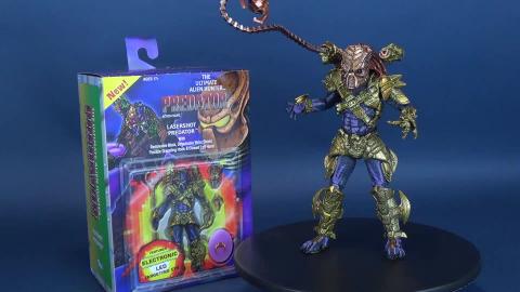 NECA Toys Lasershot Predator Figure Review