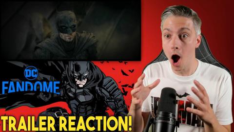THE BATMAN – Main Trailer Reaction! DC Fandome 2021