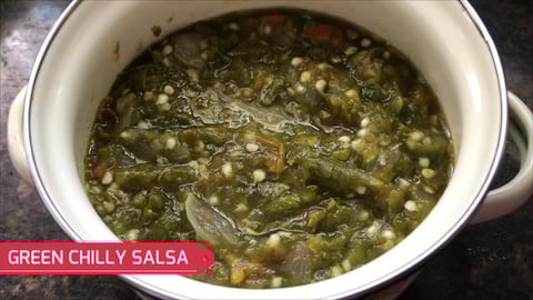 GREEN CHILY SALSA || BY BB CHEF