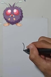 Drawing Pokemon Venonat