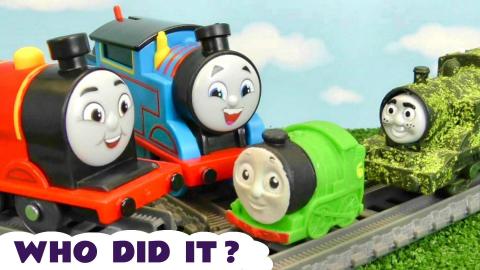 Thomas and Friends Toy Train Who Did It Mystery Story