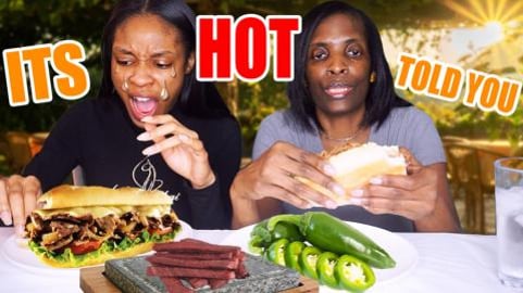 COOKING ON A STONE PHILLY CHEESE STEAK 