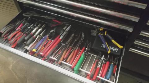 Using My Harbor Freight Pliers Organizer To...