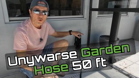 Best Metal Garden Hose? Unywarse 50ft Stainless Steel Hon...
