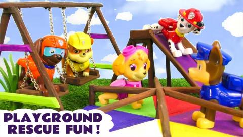 Paw Patrol Playground Rescue Story with the Funlings