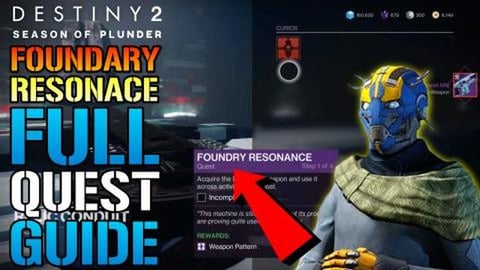 Destiny 2: Foundry Resonance FULL QUEST GUIDE! Craft God ...
