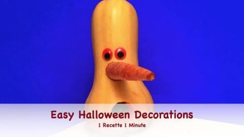Easy DIY Halloween Decorations with a Butternut Squash (S...