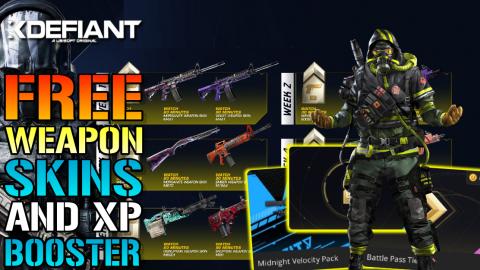 XDefiant: FREE XP Boosters & Weapon Skins! How To Get Thi...