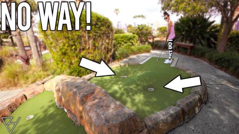 I Can't Believe This Happened! - Mini Golf Hole In One an...