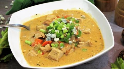 Buffalo Chicken Soup |  It's Only Food with Chef John Pol...