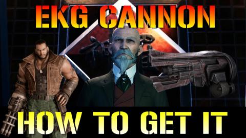 Final Fantasy 7 Remake: EKG CANNON! | Barett Weapon Guide...