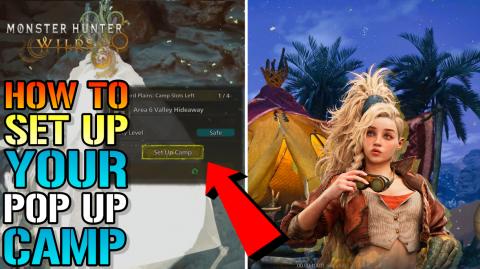 Monster Hunter Wilds: "PoP Up Camps" How To Set Up Your C...