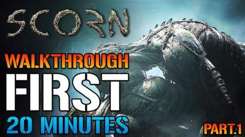 Scorn: Walkthrough First 20 Minutes Of Gameplay! Puzzle S...