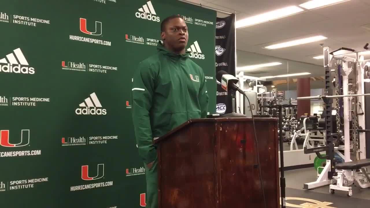 Shaquille Quarterman wants to clinch bowl berth Miami Herald