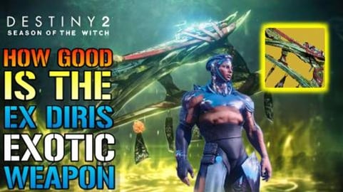 Destiny 2: "EX DIRIS" Exotic Grenade Launcher Is INSANE! ...