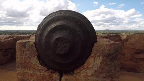 Cannon of Badami Fort 