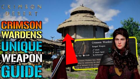 Crimson Desert: "Warden's Bow" Unique Weapon Guide! How T...