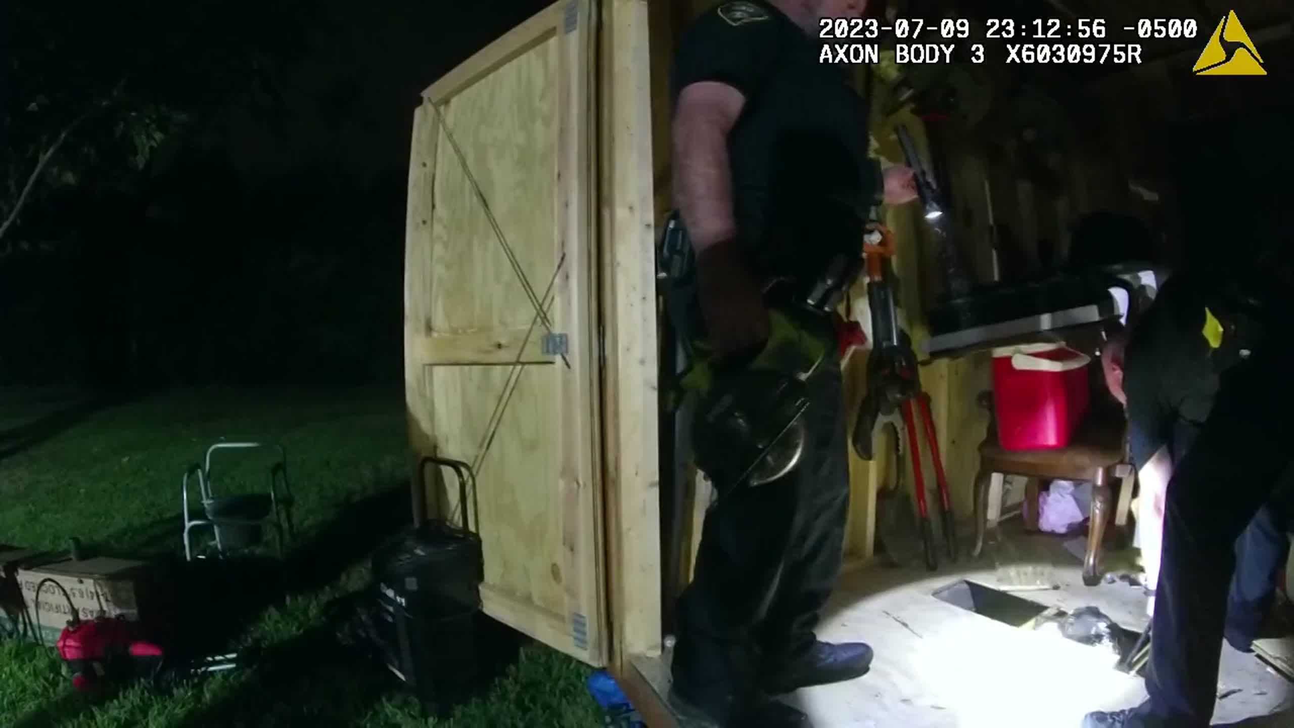 Dog stuck under shed rescued by North Richland Hills police Fort