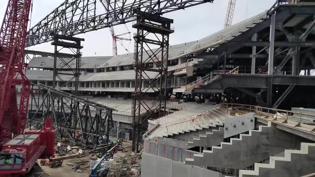 Globe Life Field Construction Update - Ksst Radio