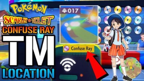 Pokemon Scarlet & Violet "Confuse Ray" TM! Where To Find ...
