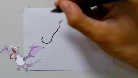 Drawing Pokemon AERODACTYL shorts