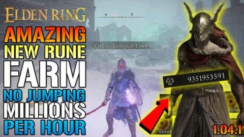 Elden Ring: I Found A NEW RUNE FARM! In Liturgical Town! ...