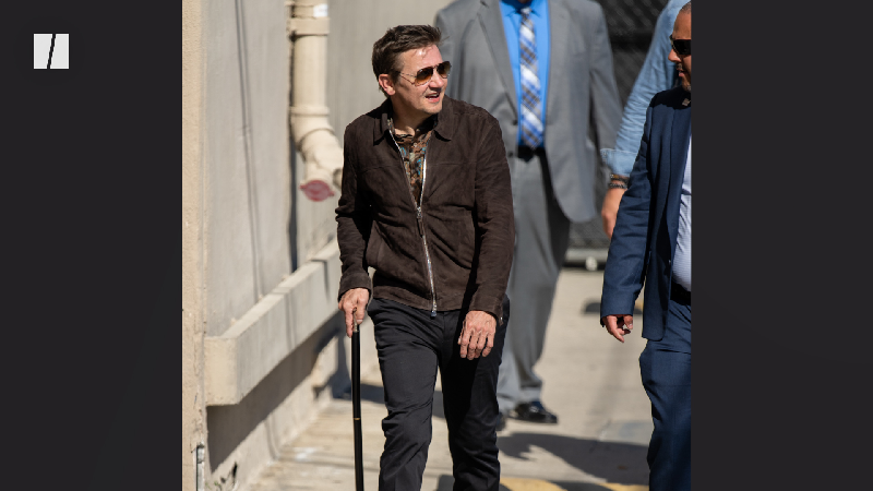 Jeremy Renner Surprises Reno Hospital 1 Year After Near-Fatal Snowplow ...