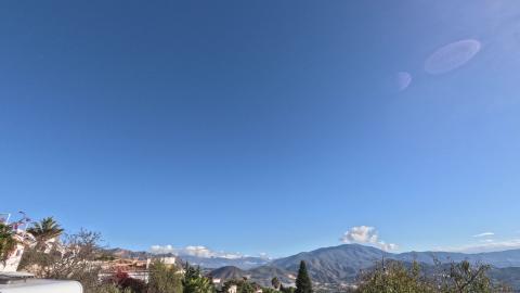 Mesmerising November clouds of Salobrena 