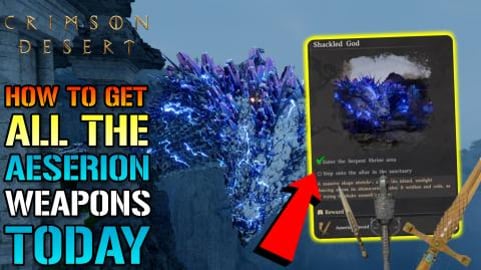 Crimson Desert: "Aeserion" Weapons Guide! How To Get ALL ...