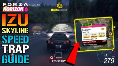 Forza Horizon 6_ _Izu Skyline_ Speed Trap Guide! How To G...