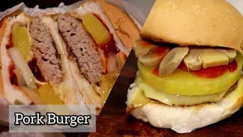Pork Burger Recipe _ Easy Snack or Pambaon _ Pinoy Food _...