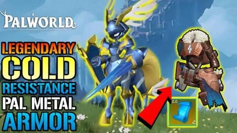 Palworld: Legendary "Cold Resistance Pal Metal Armor" Gui...