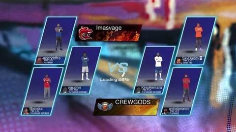 NBA2K Mobile: 19/11 3-on-3 gameplay (3X3 point!)