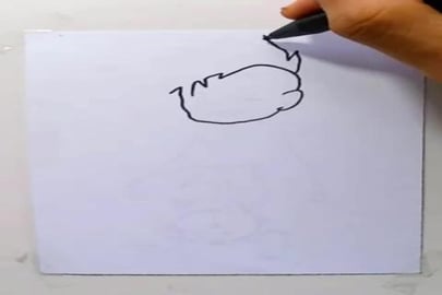 Drawing UBB Dragon Ballz shorts