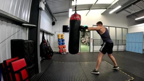 punch bag work