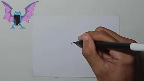 Drawing Pokemon GOLBAT