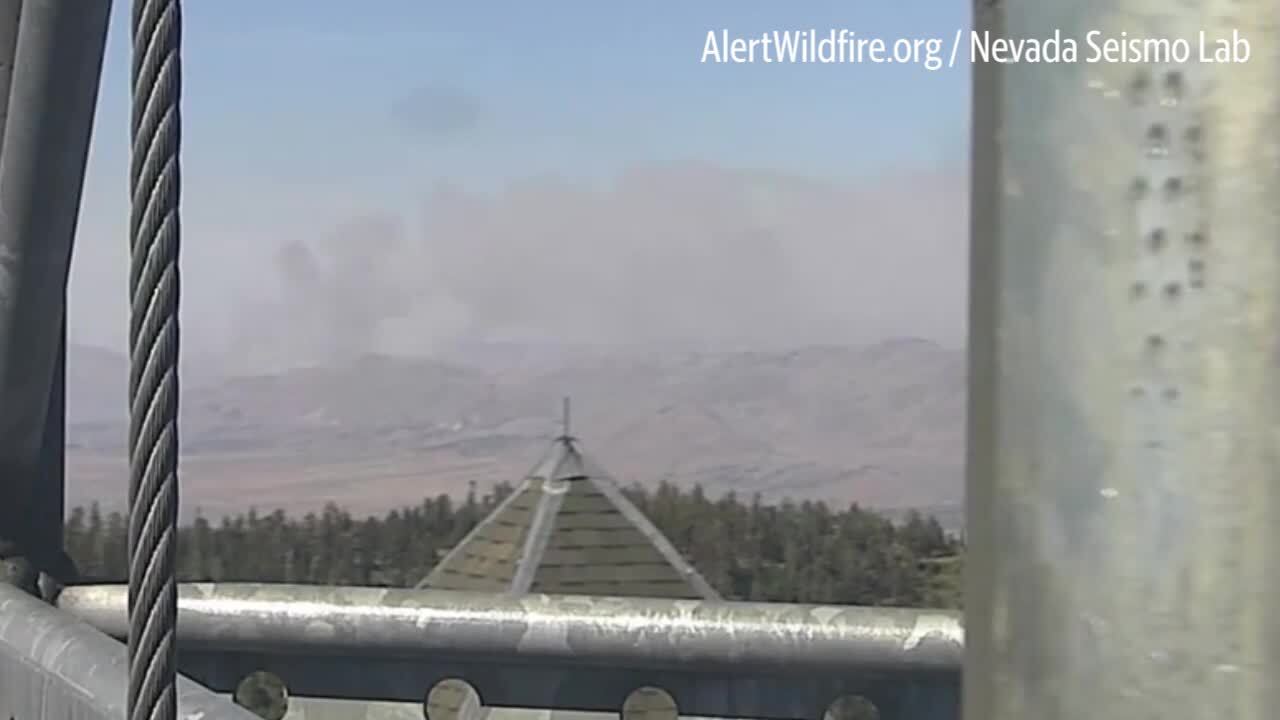 New wildfire breaks out on the CaliforniaNevada border Sacramento Bee