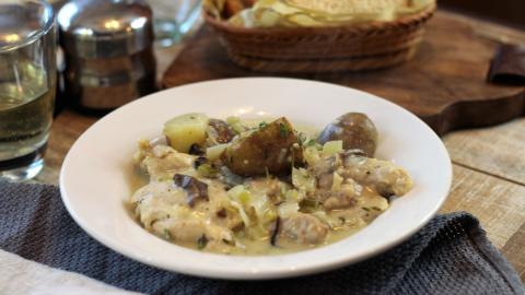 French Chicken and Potatoes | It's Only Food with Chef Jo...