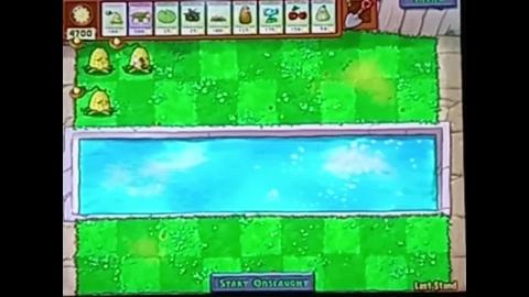 Last Stand - Plants vs Zombies Mini Games Gameplay