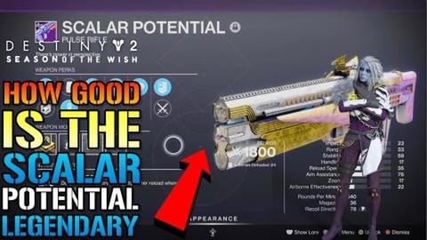 Destiny 2: Scalar Potential Pulse Rifle Is OP! How Good I...