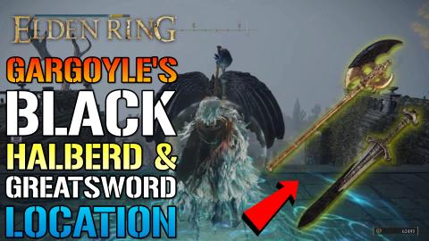Elden Ring: How To Get The AMAZING! Gargoyle Black HALBER...
