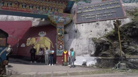 Entering Dali Monastery | Darjeeling | West Bengal