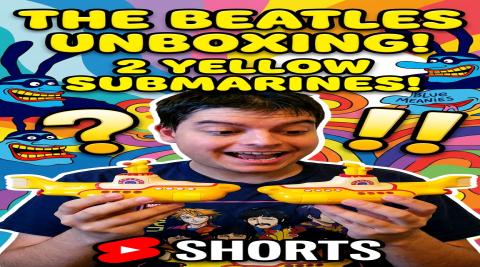 The Beatles Opening the last 2 Yellow Submarine Titans Vi...