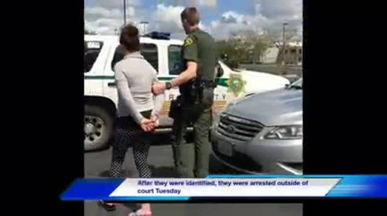 Couple Arrested Outside Roseville Court Sacramento Bee 1370