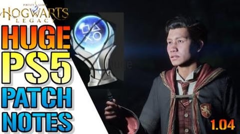 Hogwarts Legacy: Huge PS5 Update! 1.04 Fixes PlayStation ...
