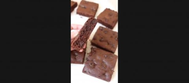 Baking 5 ingredient Brownies Recipe Tutorial 